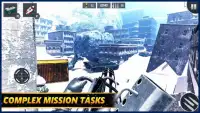 Gunner WinterLand War Guns Simulator : War weapons Screen Shot 8