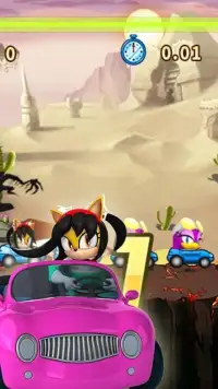 Sonic Karting Car Race: Super Cars Racing Game Screen Shot 1
