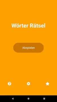 Deutsch Wörter Rätsel Screen Shot 2