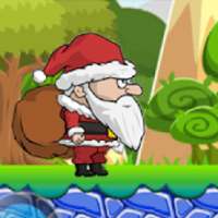 Santa Claus Run Merry Christmas