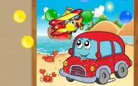 Cars for Kids: Puzzle Games Screen Shot 1