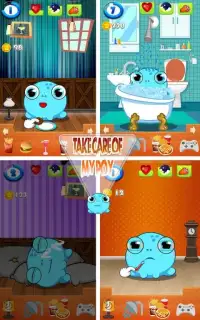 Poy - My Virtual Pet Game Screen Shot 2