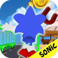 sonic subway : jump rush run in adventure jungle
