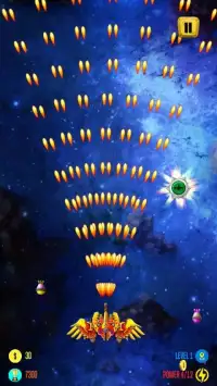 Chicken Shooter 2019:Galaxy Attack Alien Space Screen Shot 2