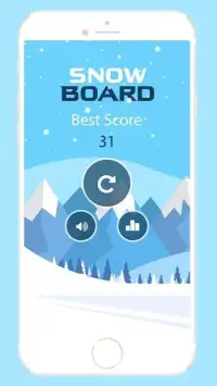 SnowBoard Play - Offline Games Screen Shot 1