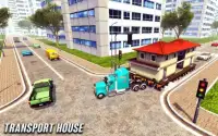 Home Transporter Truck Driving 2019: House Mover Screen Shot 5