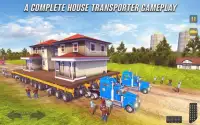 Home Transporter Truck Driving 2019: House Mover Screen Shot 7