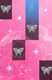 Piano Butterfly Tiles Game Screen Shot 1