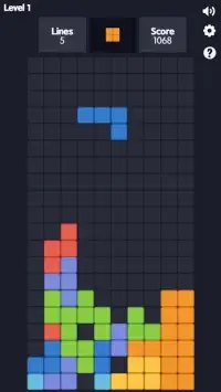 Brick Block Puzzle - Tetroid Swipe Game Screen Shot 11