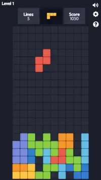 Brick Block Puzzle - Tetroid Swipe Game Screen Shot 10