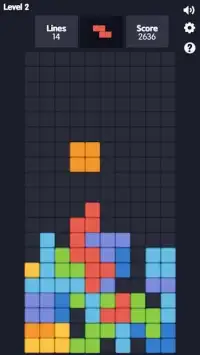 Brick Block Puzzle - Tetroid Swipe Game Screen Shot 9