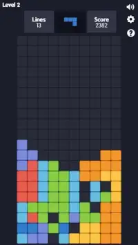Brick Block Puzzle - Tetroid Swipe Game Screen Shot 8