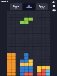 Brick Block Puzzle - Tetroid Swipe Game Screen Shot 5