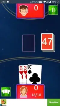 Gin Rummy Card Game (works without internet) Screen Shot 10