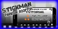 Stickman Parkour Rooftop Screen Shot 2