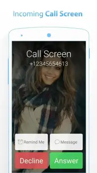 i Call Screen OS7 Phone Dialer Screen Shot 7