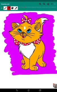 Coloring pages about cats Screen Shot 3