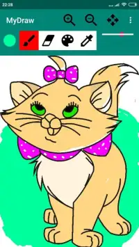 Coloring pages about cats Screen Shot 4
