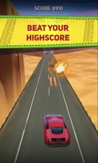 Dhansu Tez 3D 2018 - Car Racing & Shooting Game Screen Shot 1