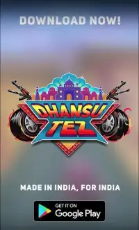 Dhansu Tez 3D 2018 - Car Racing & Shooting Game Screen Shot 0