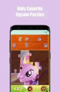 My Unicorn To.ys & Little Pony Do.lls Jigsaw Screen Shot 2