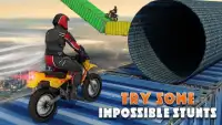 Stunt Bike Racing Impossible Tracks Stunt Games Screen Shot 6