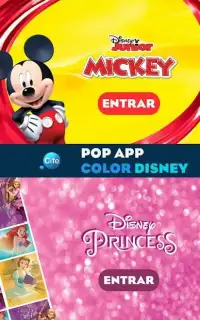 Pop App Color Disney Screen Shot 5