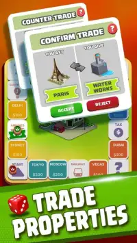 Business Dice Game - Monopoly Screen Shot 1