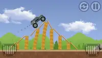 Rental Hill Climb Monster Truck Junk Car Race Screen Shot 2
