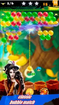 Bubble Real Shooter : Miss Witch Game 2019 Screen Shot 2