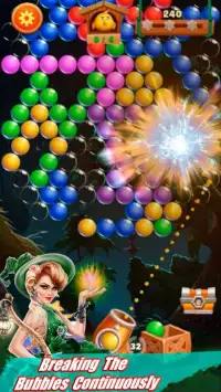 Bubble Real Shooter : Miss Witch Game 2019 Screen Shot 0