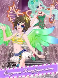 Magic Elf Make Up - Fantasy Girl DressUp Game Screen Shot 1