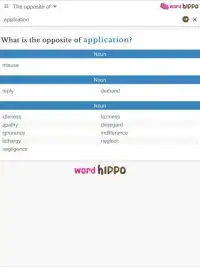 Word Hippo Screen Shot 2