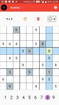 Sudoku Game Screen Shot 6