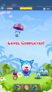 Bubble Doramon Pop : Blue Cat Cartoon Shooter Screen Shot 4