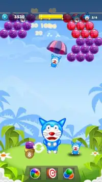 Bubble Doramon Pop : Blue Cat Cartoon Shooter Screen Shot 5