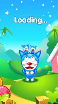 Bubble Doramon Pop : Blue Cat Cartoon Shooter Screen Shot 1