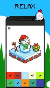 Color by Number: Cute Pixel Art Screen Shot 2