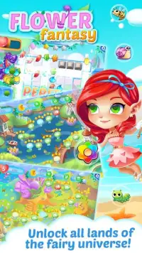 Flower Fantasy: Match3 Puzzle Game Screen Shot 15
