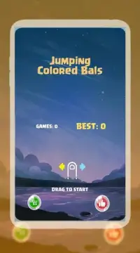 Jumping Colored Balls Screen Shot 5