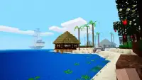New Craft World Exploration Building Seaside Game Screen Shot 7