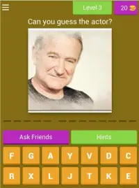 Guess the Popular Actor! - Quiz Game Screen Shot 1
