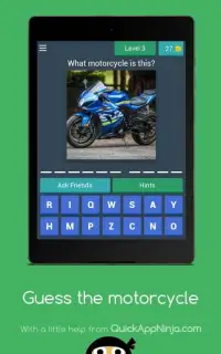 Guess the motorcycle Screen Shot 4