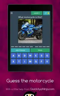 Guess the motorcycle Screen Shot 17