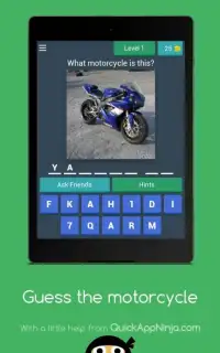 Guess the motorcycle Screen Shot 11