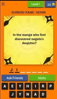 Shinobi Trivia: Naruto Screen Shot 41