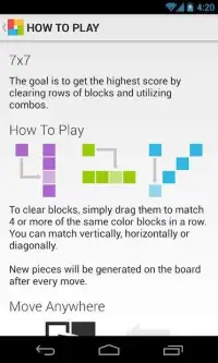7x7 - Best Color Strategy Game Screen Shot 6