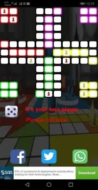 Ludo Mania ! Crazy board game with dice Screen Shot 5
