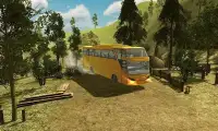 Hill Bus 3D Racing Driving Simulator Game Screen Shot 1