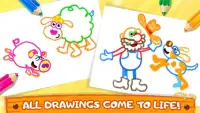 Old Macdonald had a farm * Drawing games for kids Screen Shot 11
